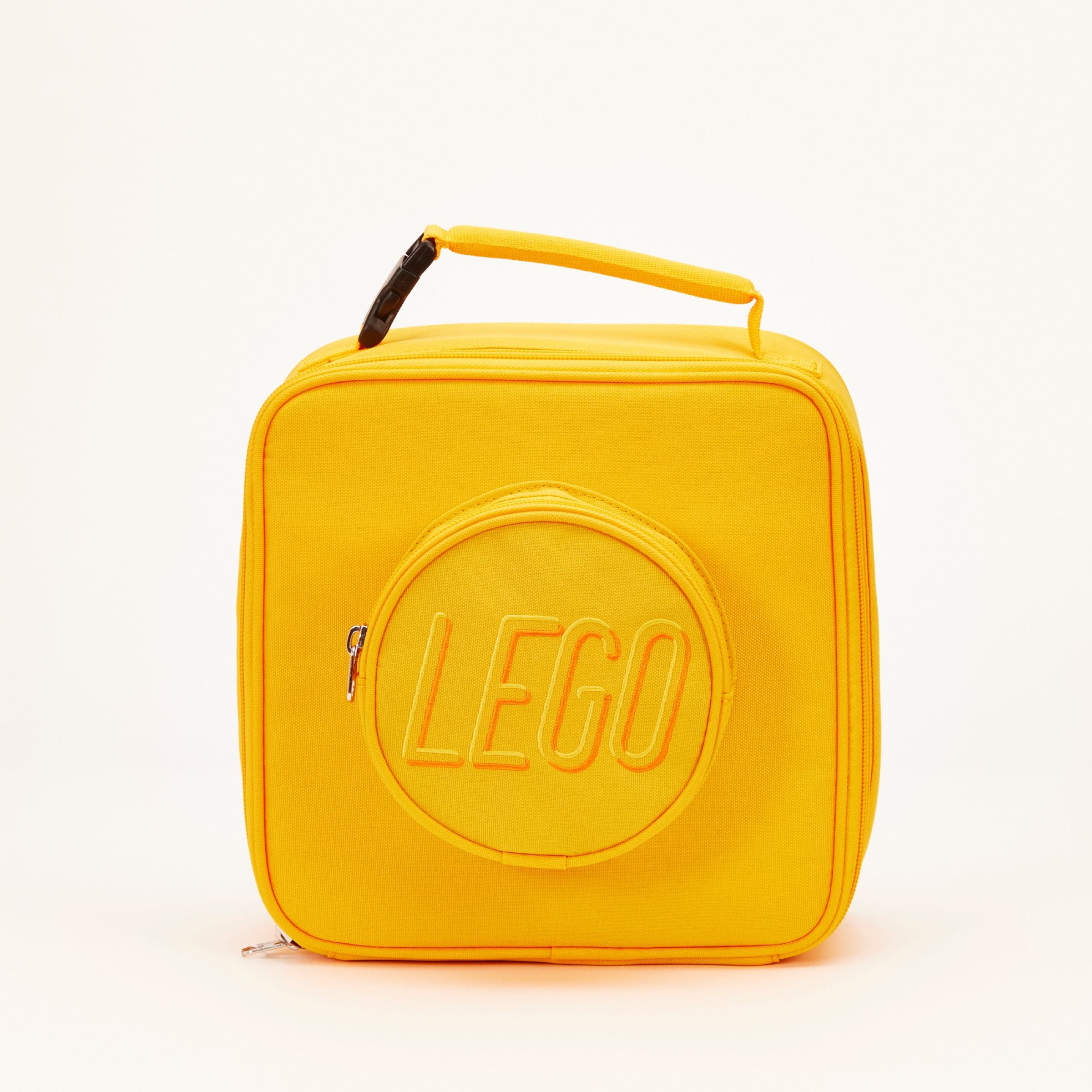 LEGO Brick Lunch Bag Flame Orange - British product