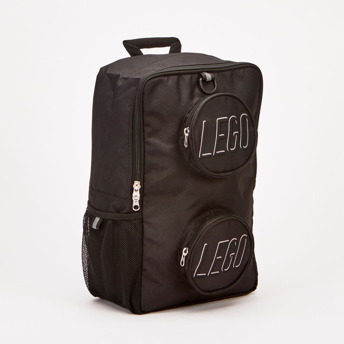 Black LEGO brick backpack for kids - British product