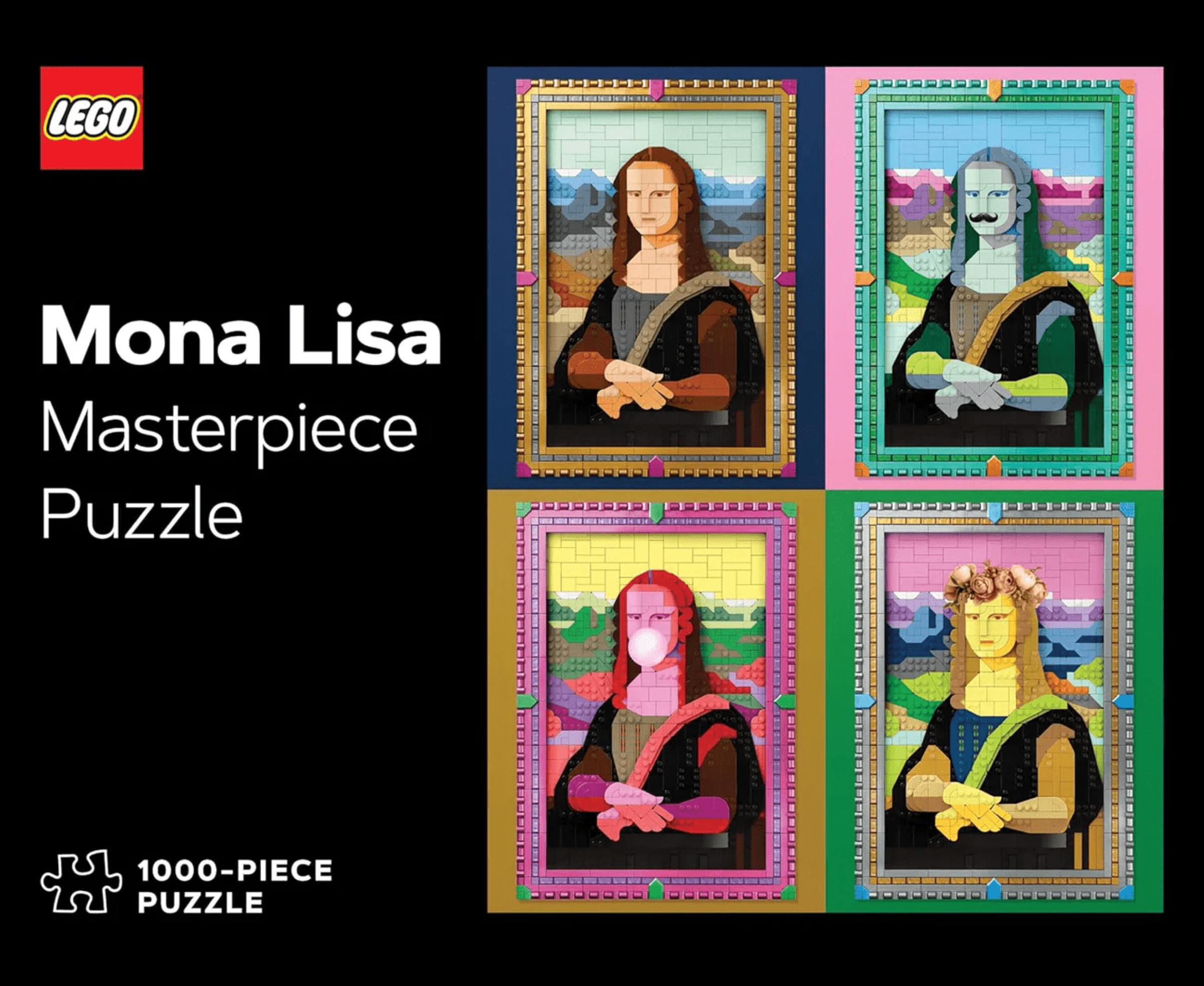 LEGO Masterpiece Mona Lisa jigsaw puzzle 1000 pieces, imported from the UK