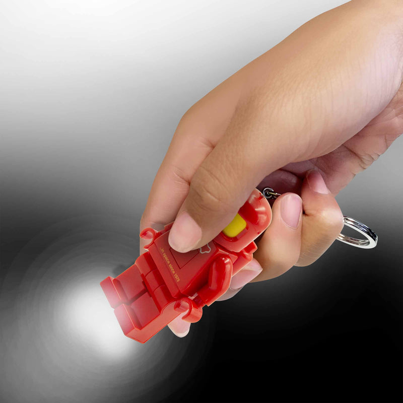 LEGO Spaceman Key Light Red toy figure 8cm (British brand)