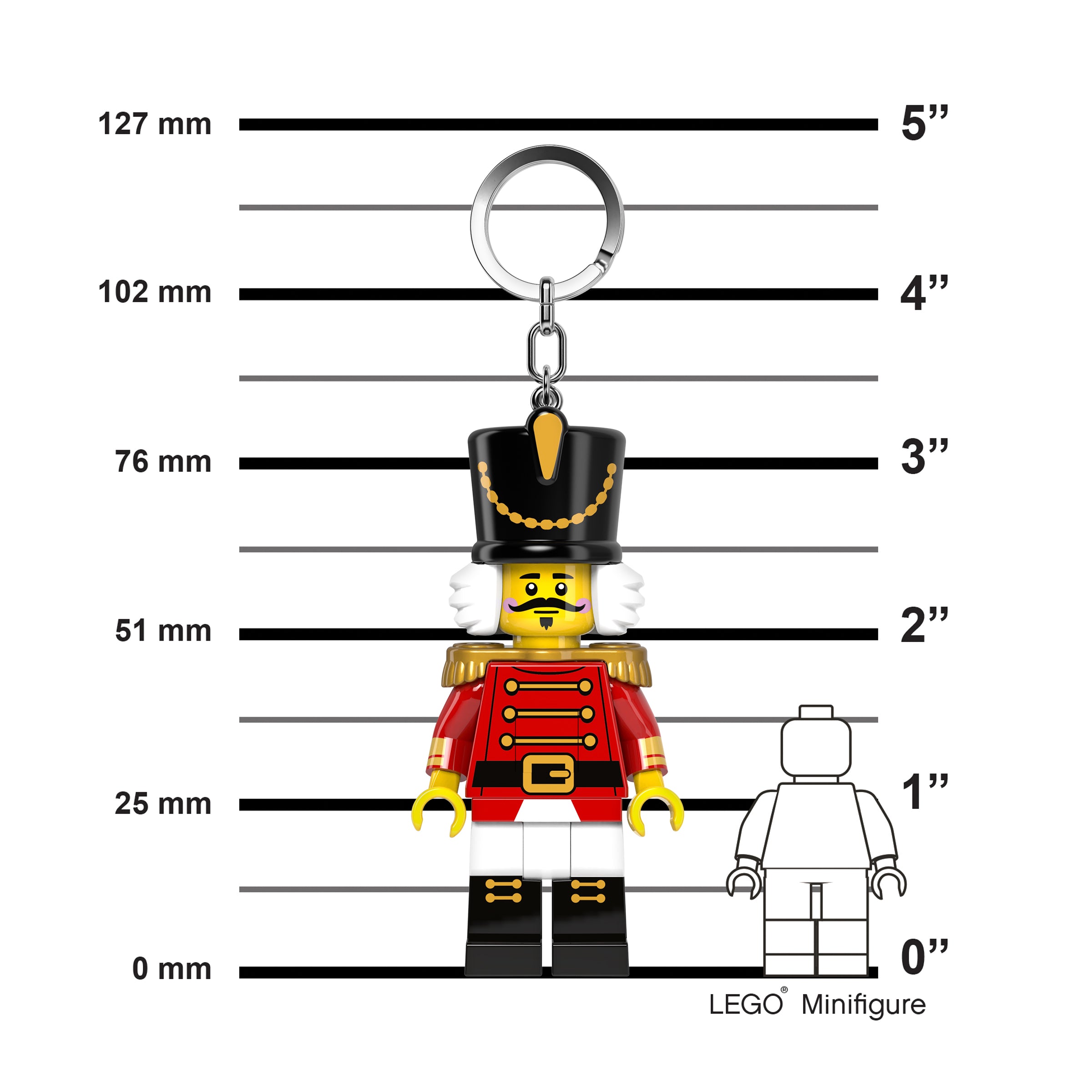 LEGO Nutcracker Key Light 3.5 inches - British product