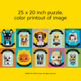 LEGO Pet Pals 1000 Piece Puzzle 50cm 63cm, imported from the UK