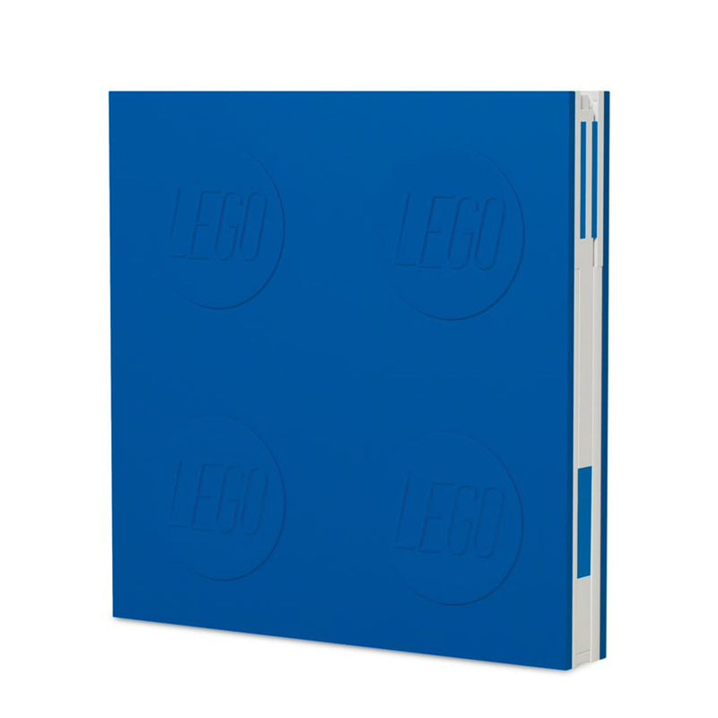 LEGO Locking Notebook Blue 15cm, imported from the UK
