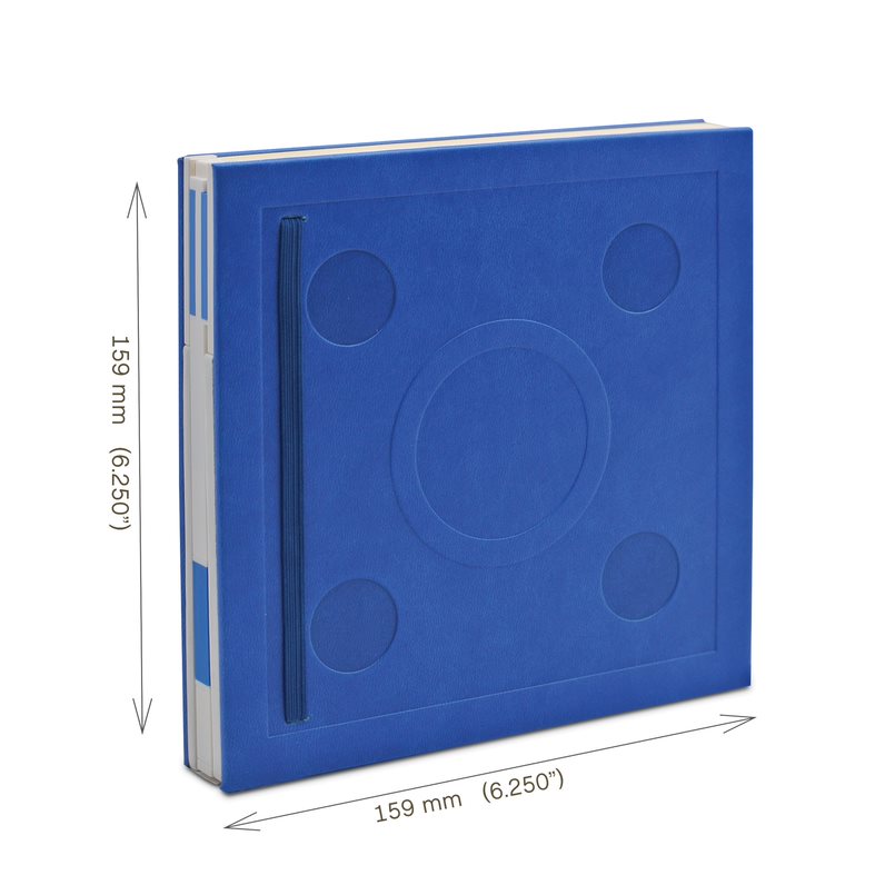 LEGO Locking Notebook Blue 15cm, imported from the UK