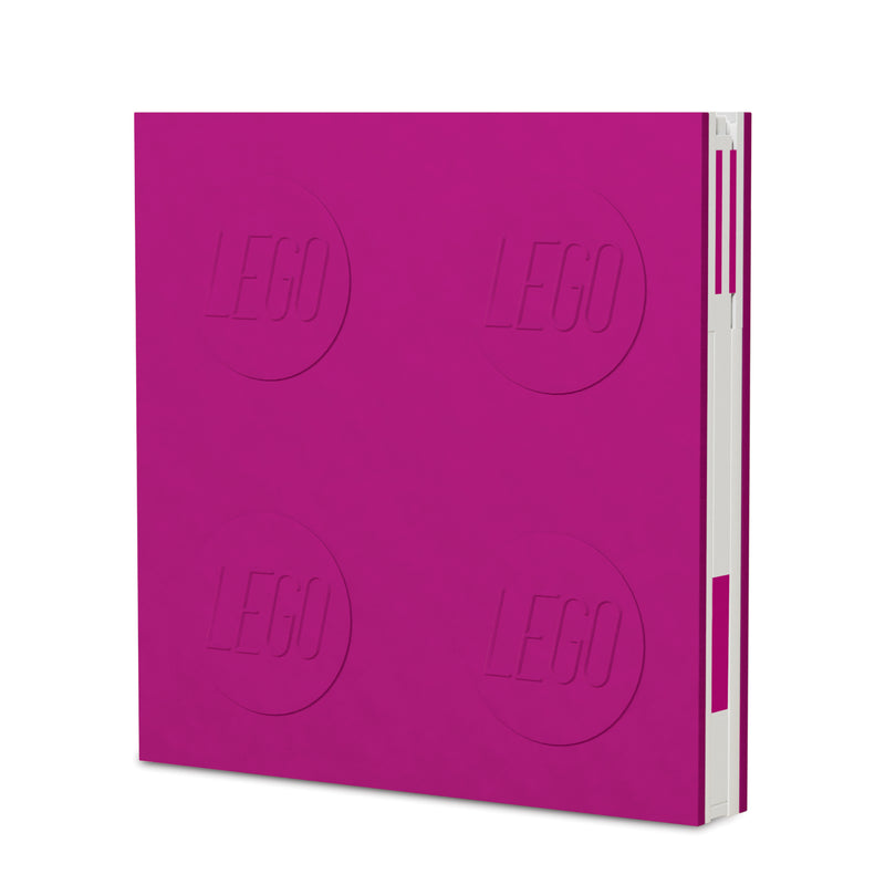 LEGO Locking Notebook with Gel Pen Violet 384 Pages, UK version
