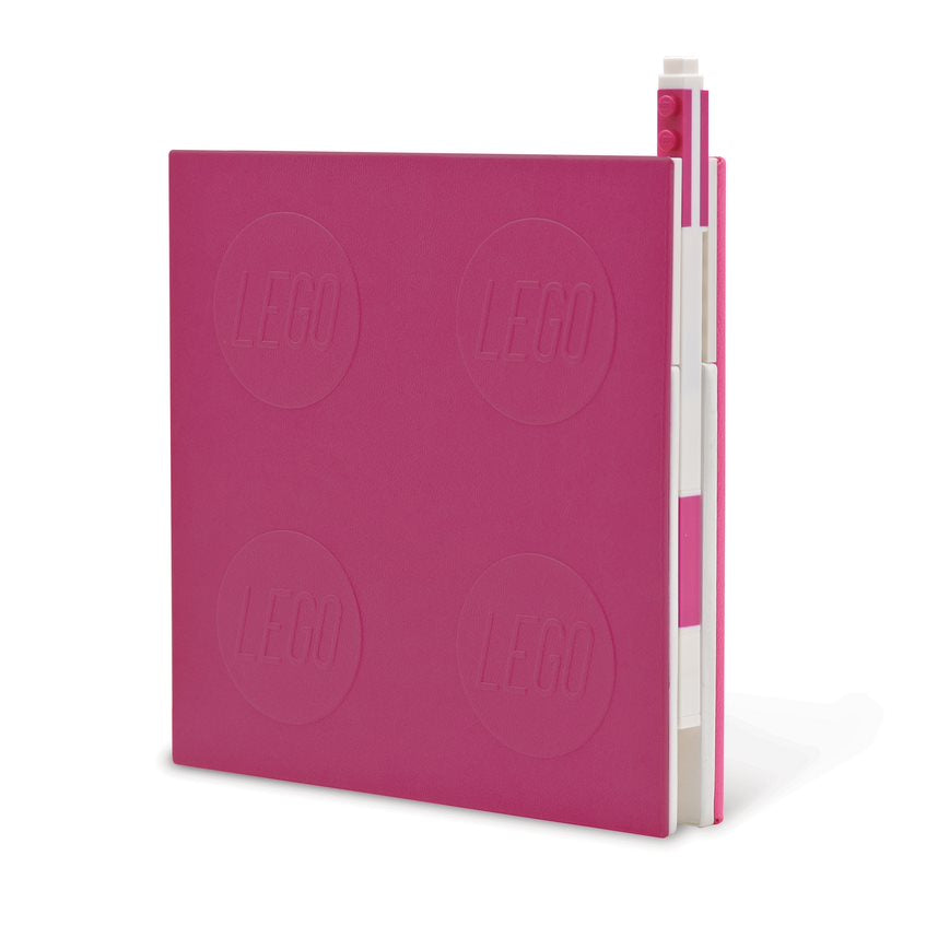 LEGO Locking Notebook with Gel Pen Violet 384 Pages, UK version