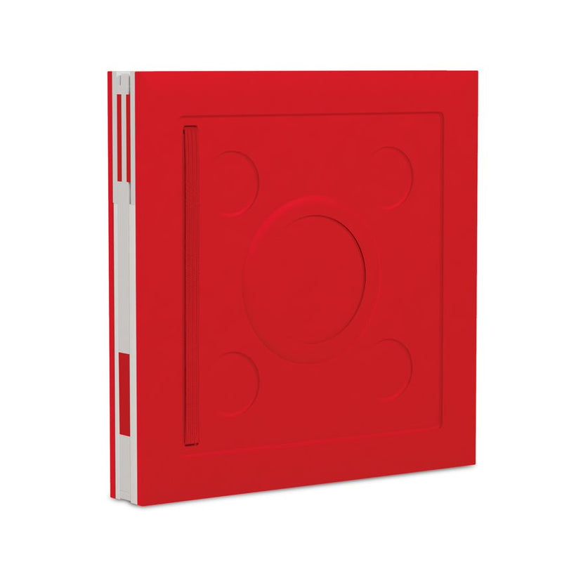 LEGO Locking Notebook Red Set 15cm square, UK version