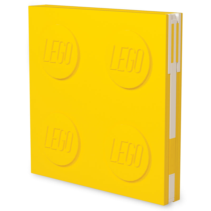 LEGO Locking Notebook Yellow Stationery Set, UK version