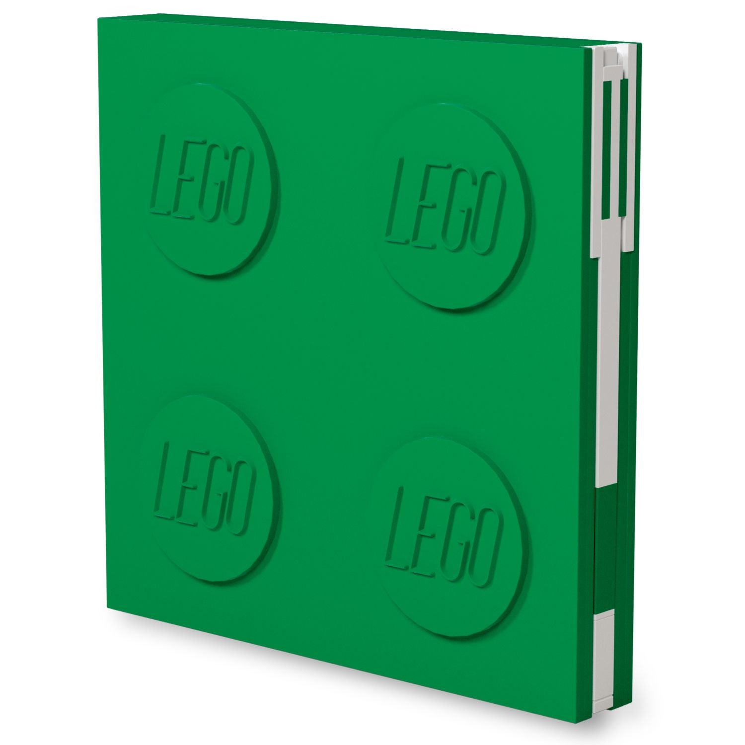LEGO Locking Notebook with Gel Pen Green, UK version