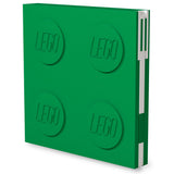 LEGO Locking Notebook with Gel Pen Green, UK version