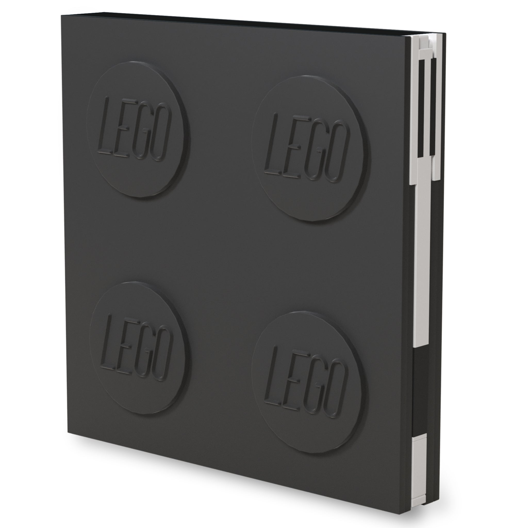 LEGO Locking Notebook Gel Pen Black 15cm, UK version