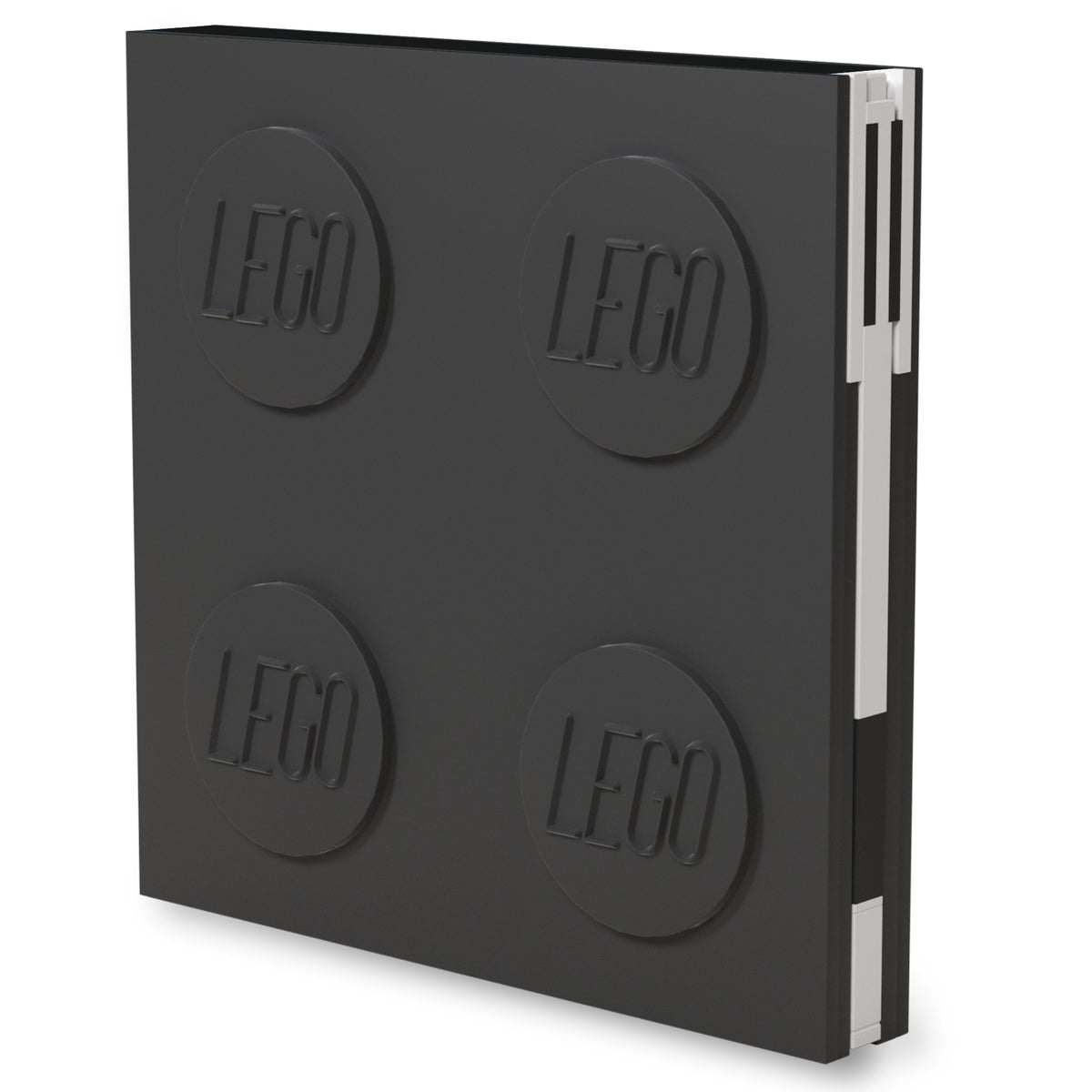 LEGO Locking Notebook Gel Pen Black 15cm, UK version