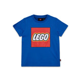 Kids Short Sleeve Logo T Shirt Blue