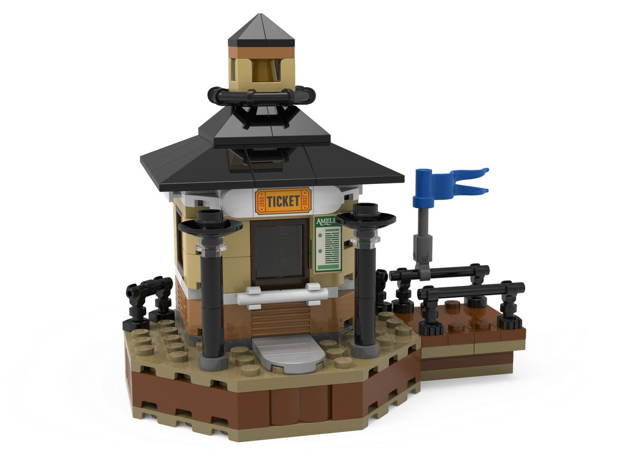 LEGO Amelia Ticket Booth building toy 152-piece (British brand)