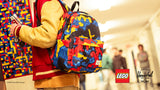 Herschel backpack abstract bricks pattern (British brand)
