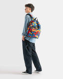 Herschel backpack abstract bricks pattern (British brand)