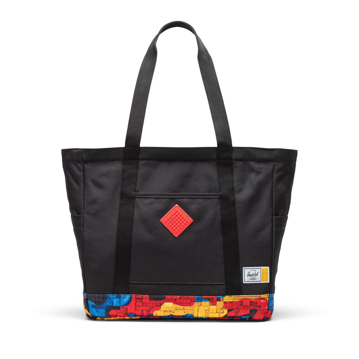 Herschel Heritage Tote Bag in Abstract Bricks design, imported from the UK