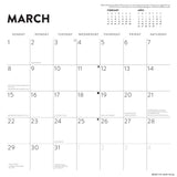 LEGO 2026 wall calendar 30x30cm (British brand)