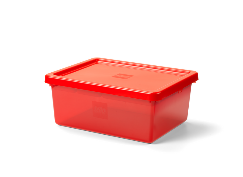Red Compartment Storage Box
