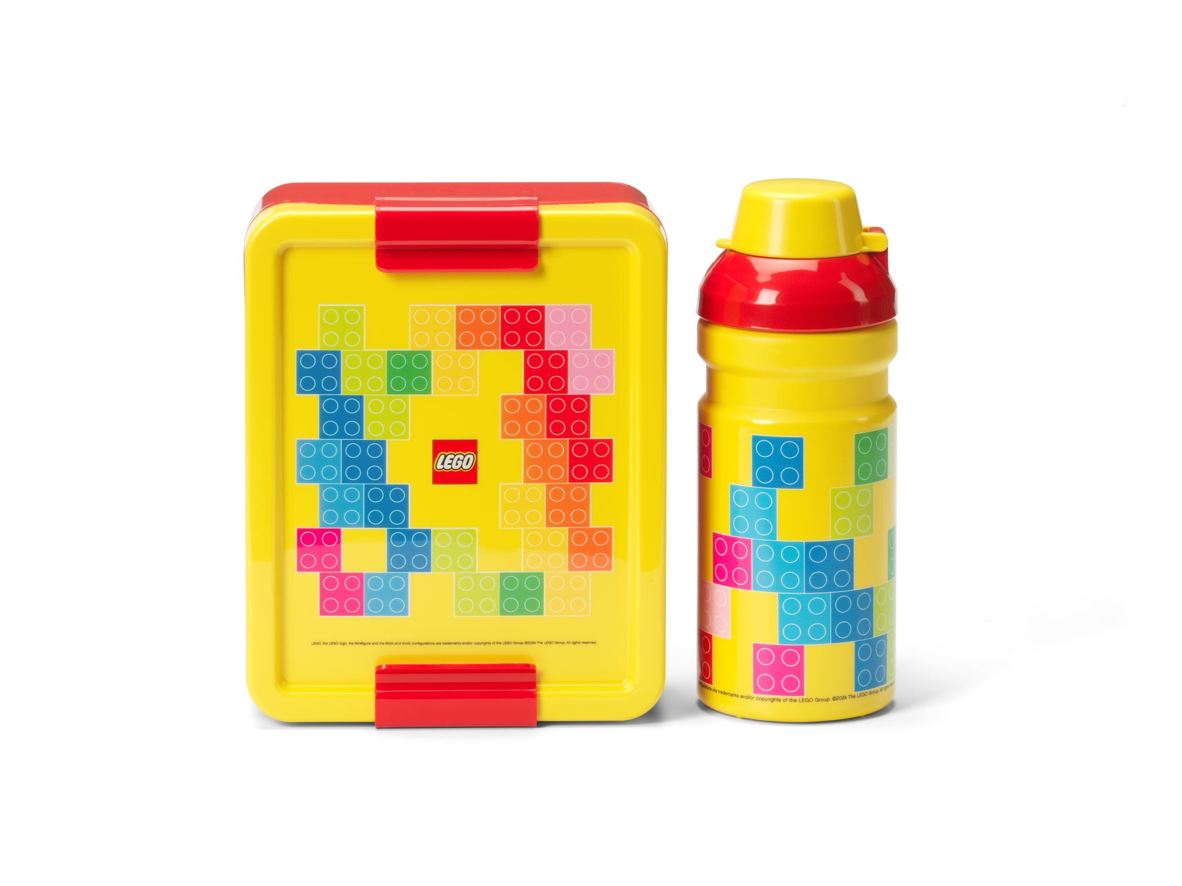 LEGO Brick Pattern Lunch Set - British product