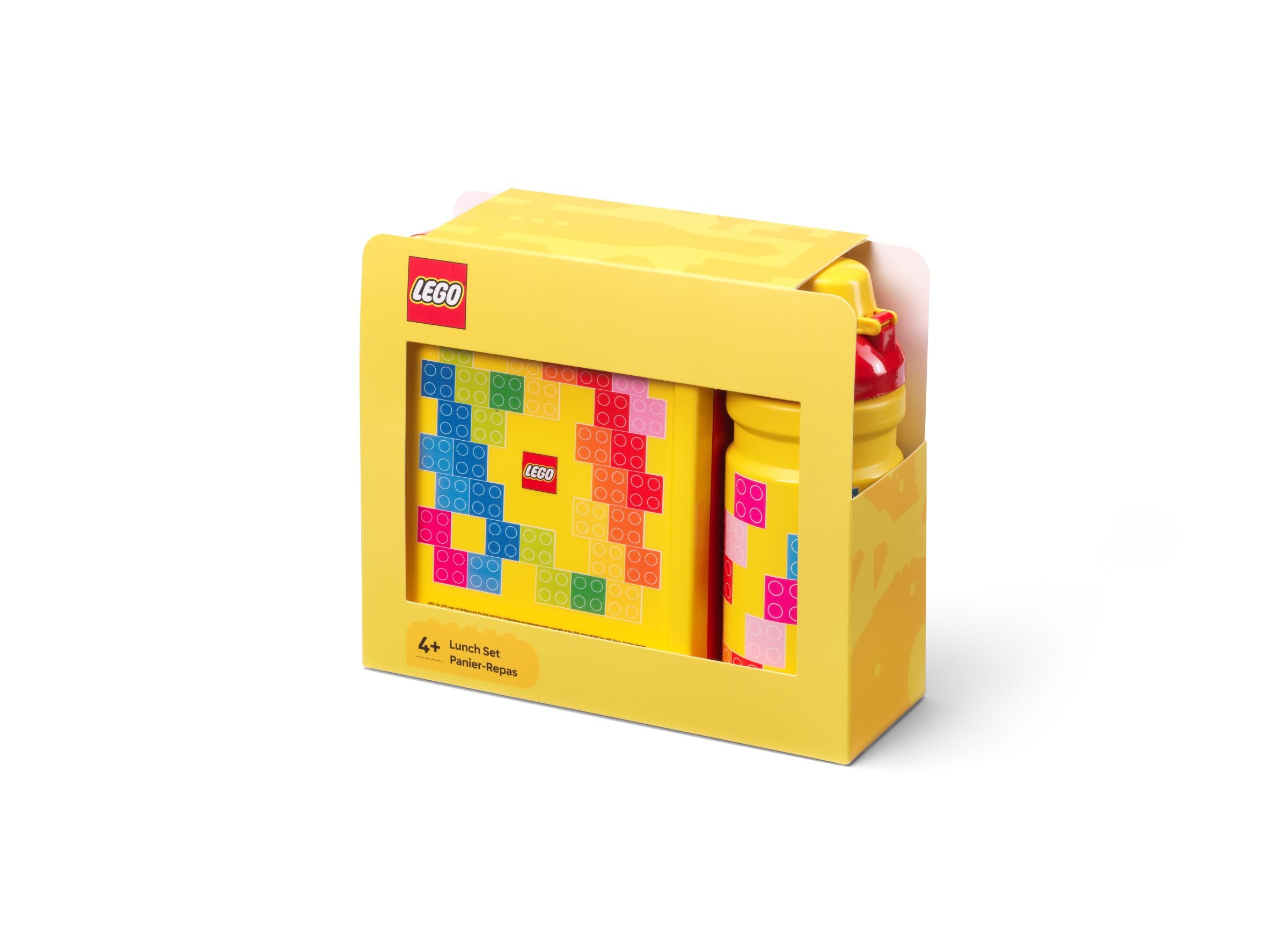 LEGO Brick Pattern Lunch Set - British product