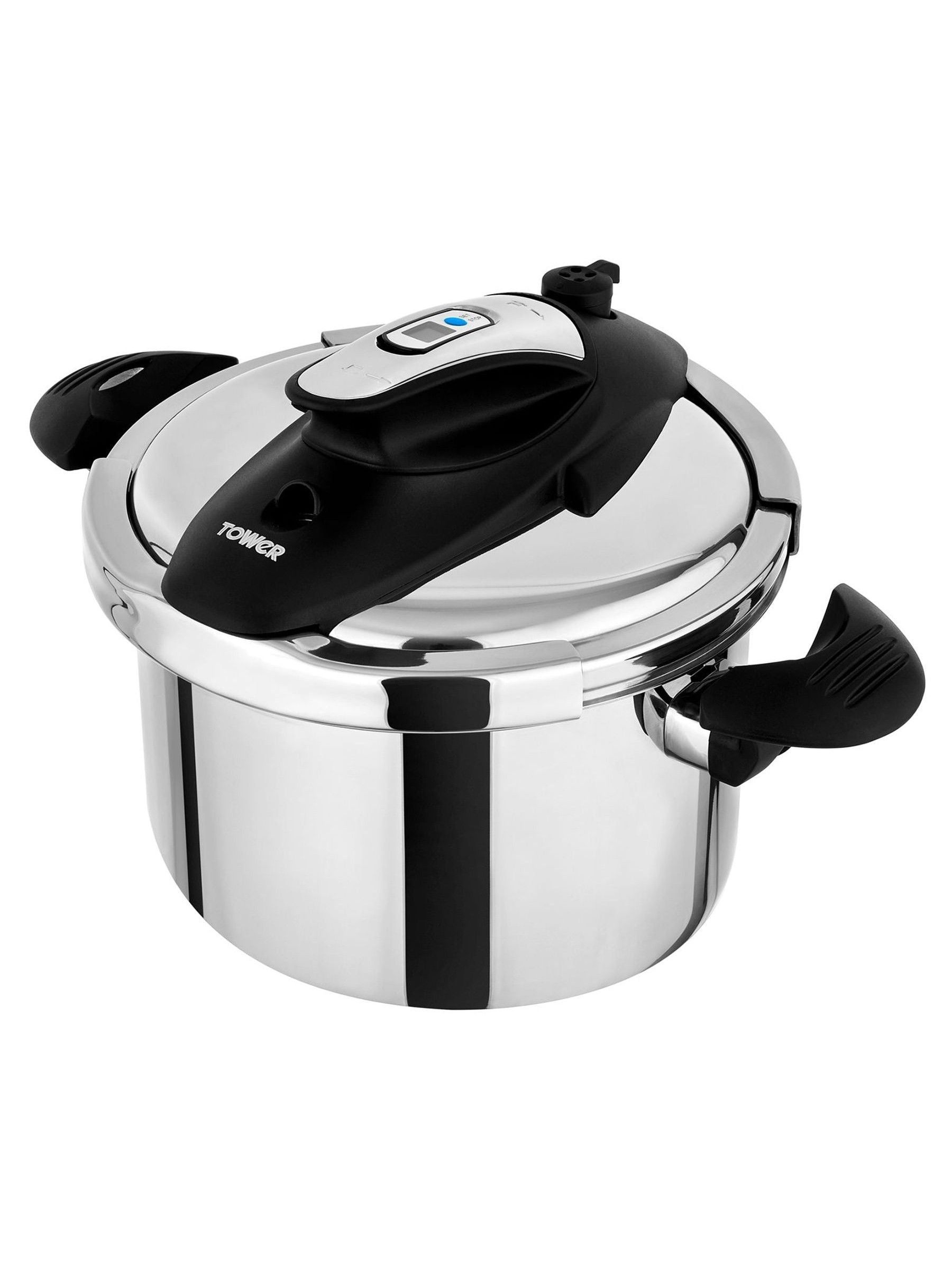 Tower Silver Ultima pressure cooker 6L - British product