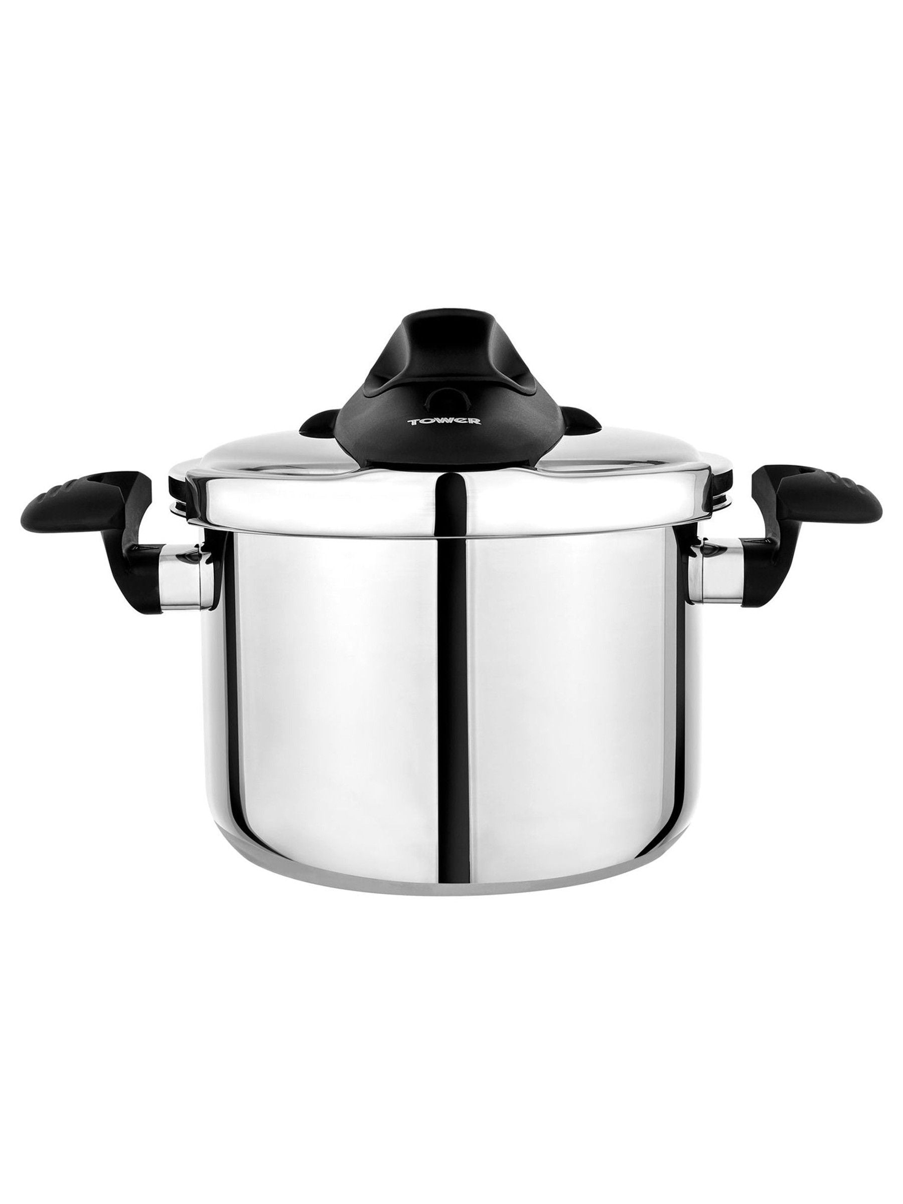 Tower Silver Ultima pressure cooker 6L - British product