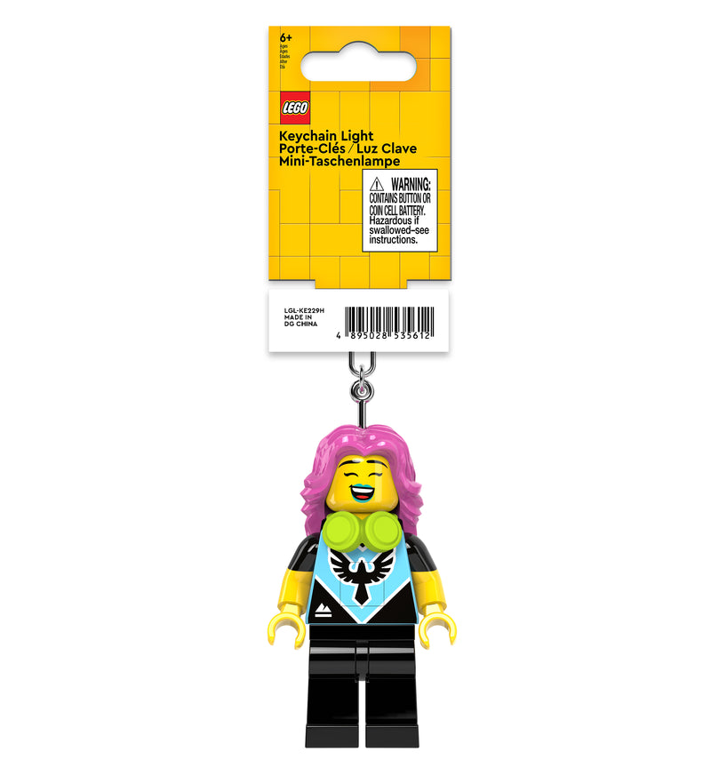 LEGO E-Sports Gamer Girl Key Light 7cm - British product