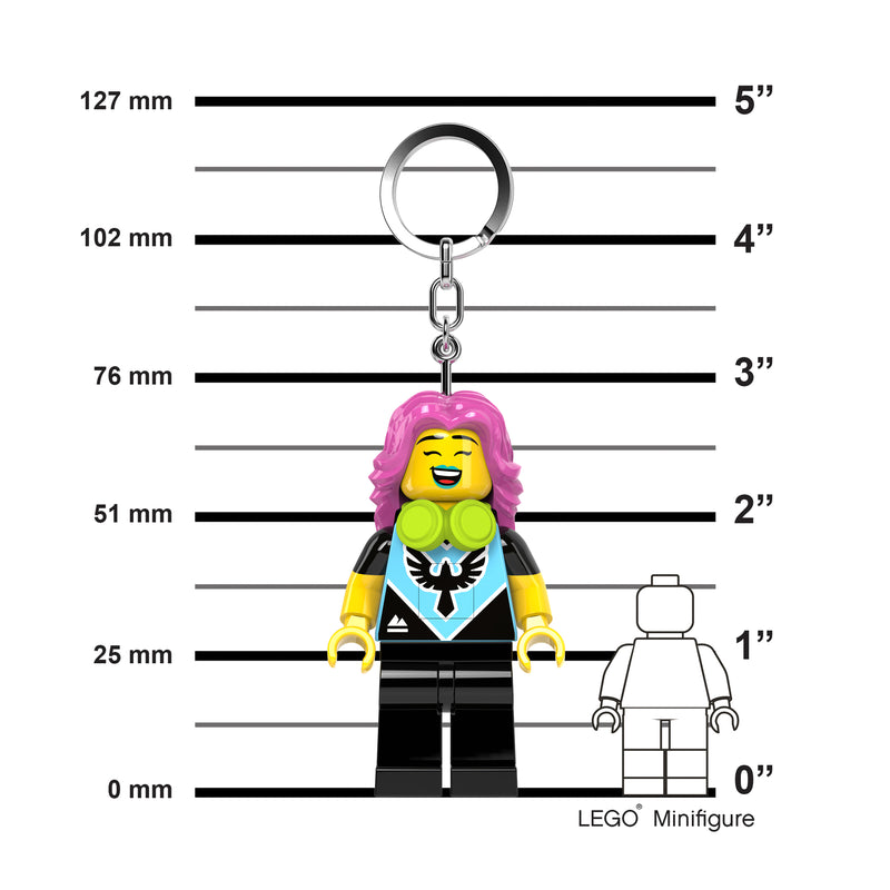LEGO E-Sports Gamer Girl Key Light 7cm - British product