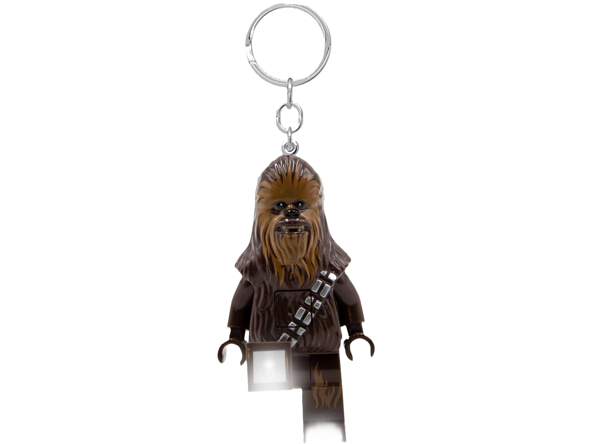 LEGO Chewbacca key light with LED feet 7cm tall - British product