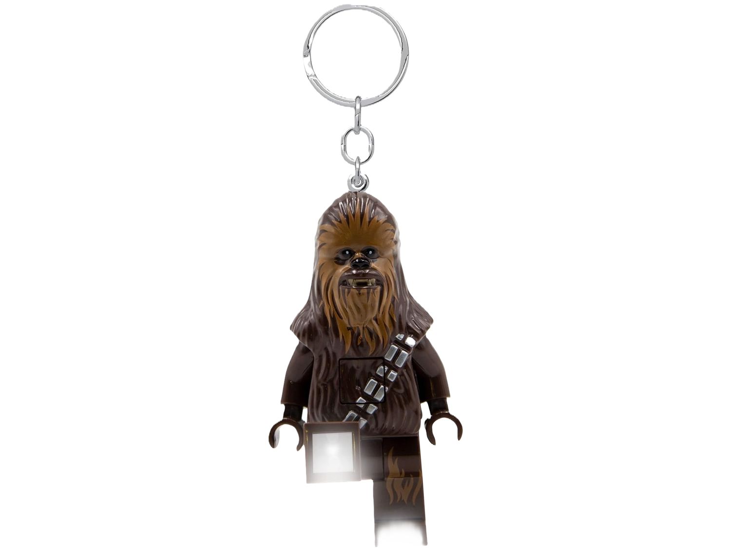 LEGO Chewbacca key light with LED feet 7cm tall - British product