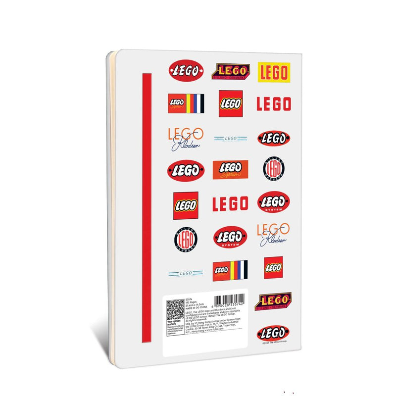 LEGO Logo Journal 192 pages dotted notebook, UK version
