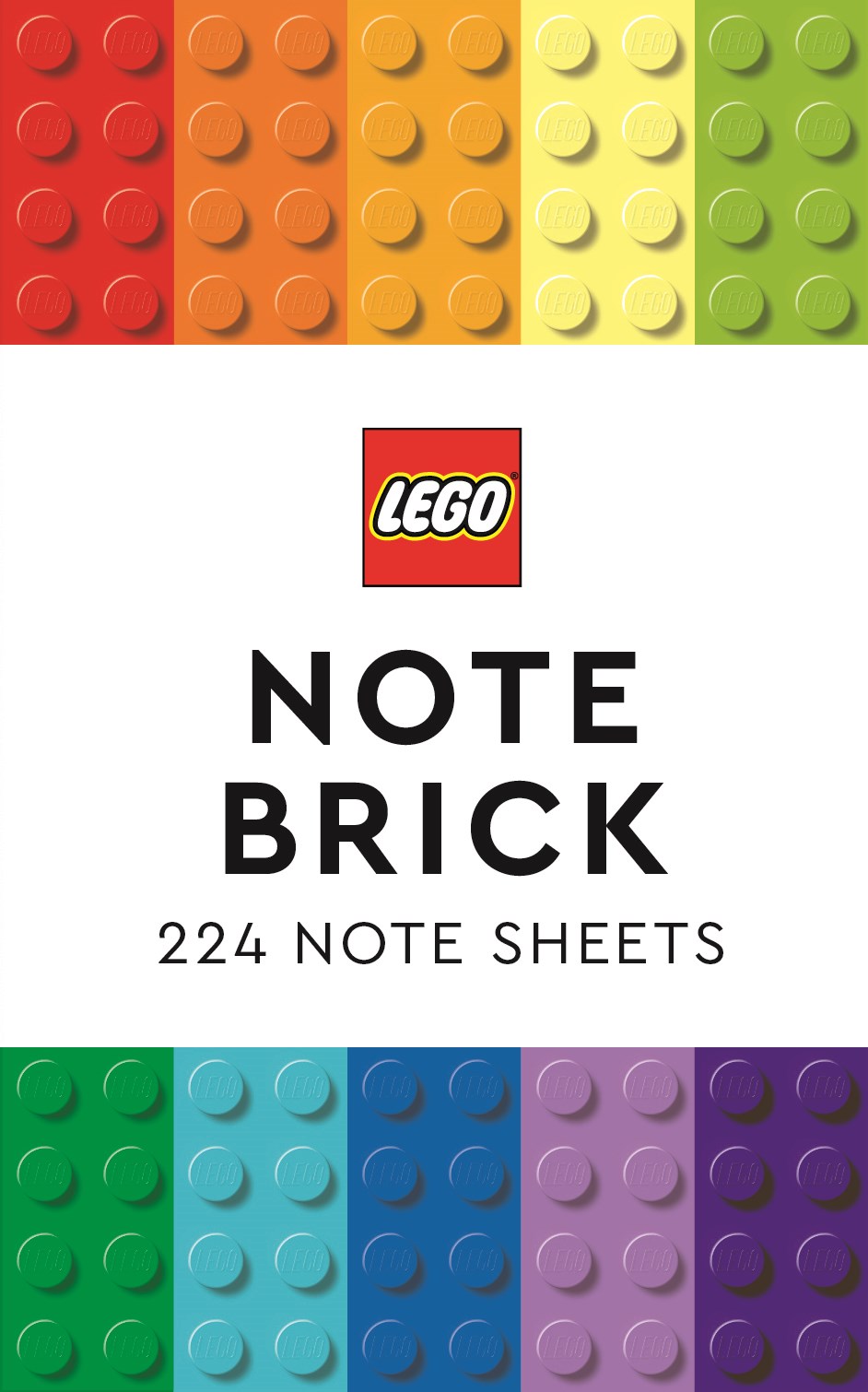 LEGO Note Brick memo pad 224 sheets, imported from the UK