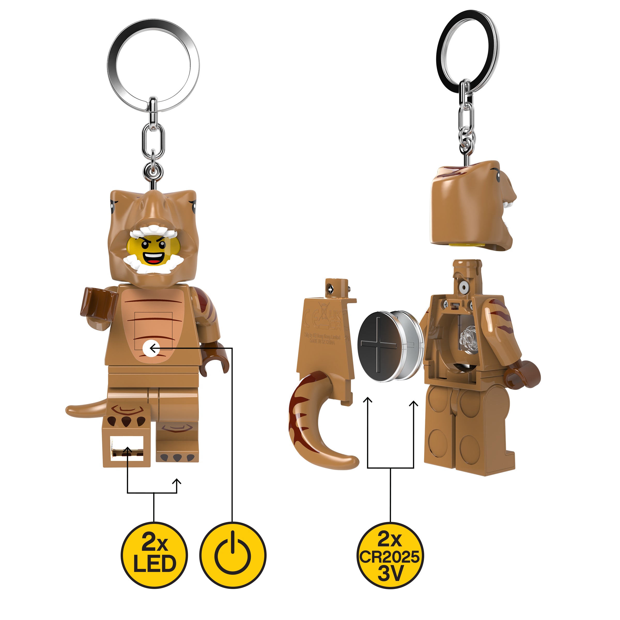 LEGO T. rex Costume Fan key light - British product