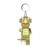 LEGO Triceratops costume key light with LED lights, UK version