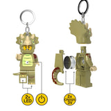 LEGO Triceratops costume key light with LED lights, UK version
