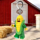 LEGO Corn Cob Guy key light with LED lights, imported from the UK
