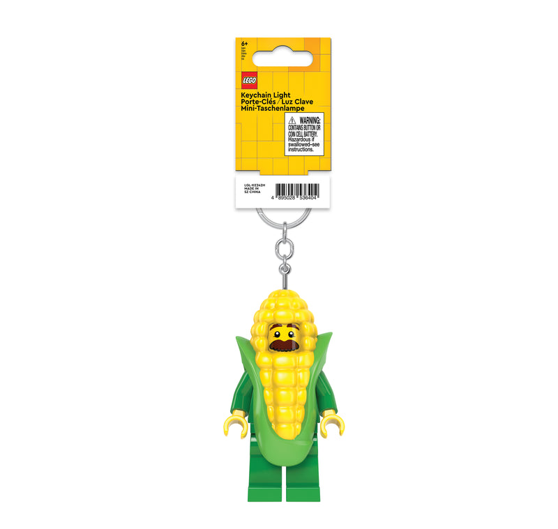 LEGO Corn Cob Guy key light with LED lights, imported from the UK