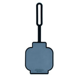 LEGO glow-in-the-dark skeleton bag tag, UK version