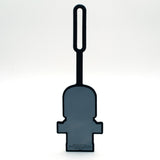 LEGO Space Baby bag tag in pink travel accessory - British product