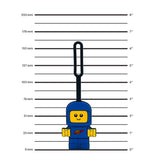 LEGO silicone bag tag Space Baby blue UK version