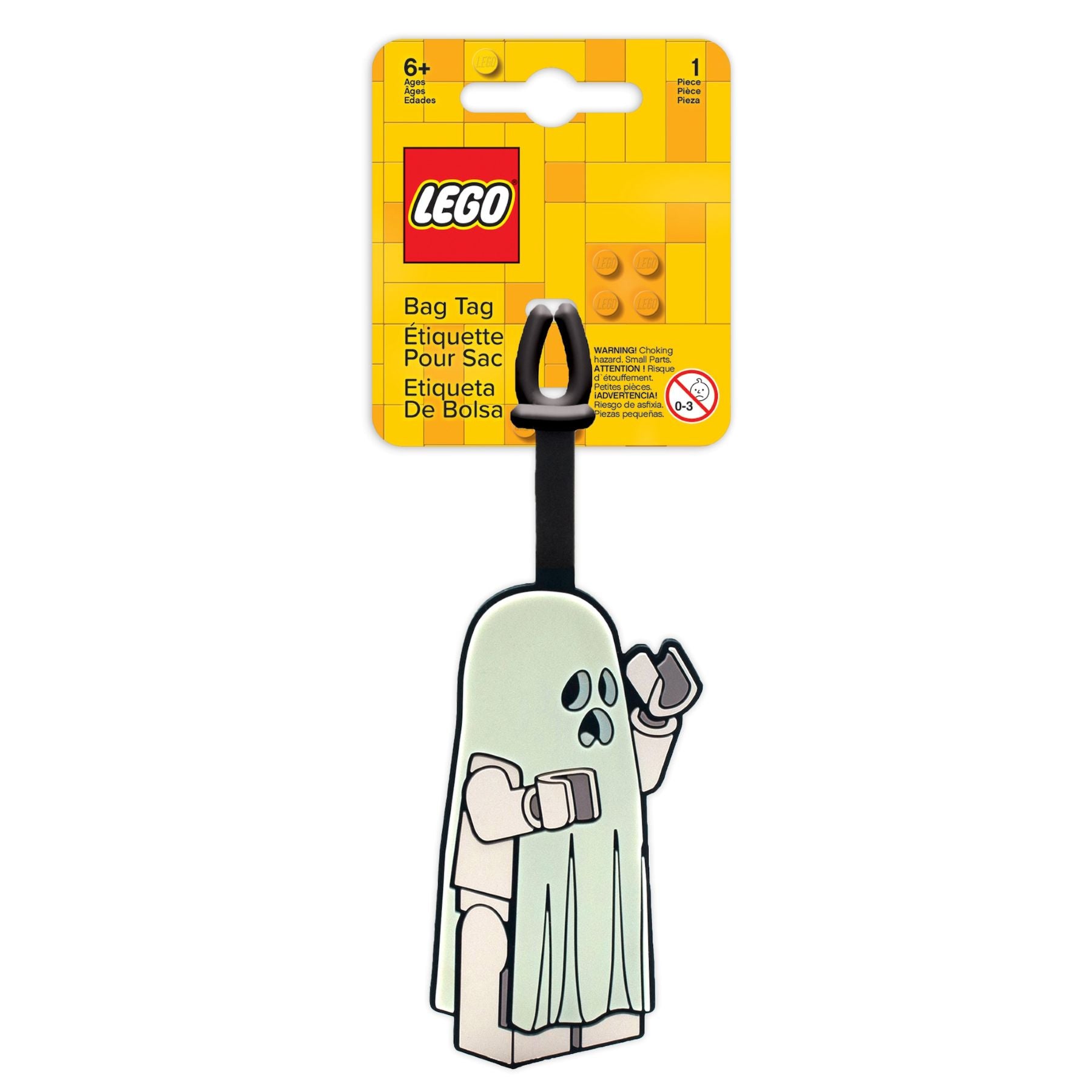 LEGO ghost bag tag glow-in-the-dark - British product