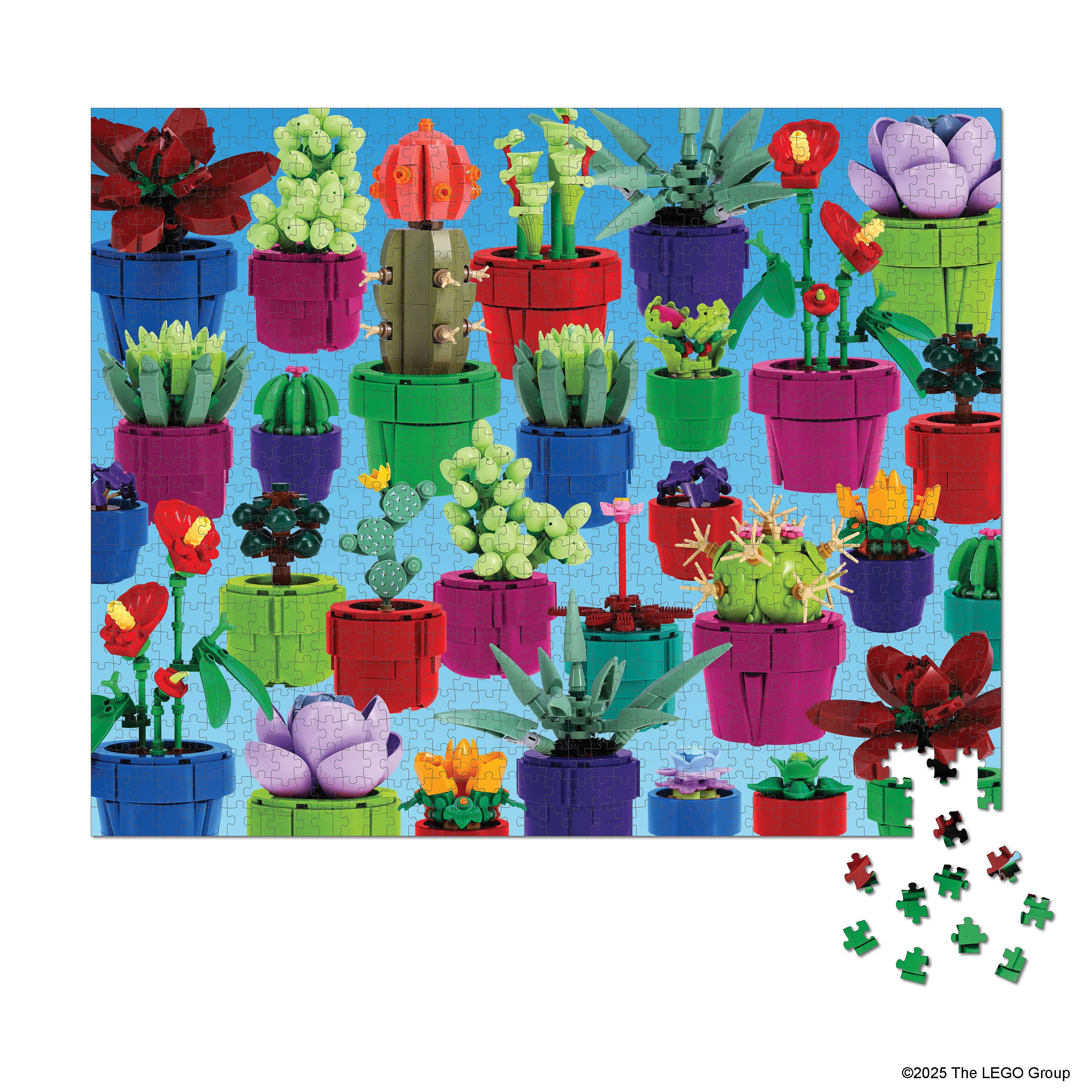 LEGO Botanicals Tiny Garden 1000-piece puzzle - British product
