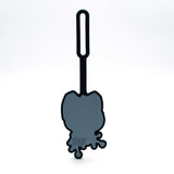 LEGO Rose Bag Tag silicone writable accessory (British brand)