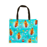 LEGO Hot Dog Guy Polyester Tote Bag 40cm, UK version