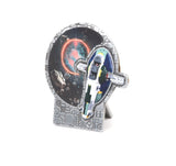 LEGO Star Wars lenticular coin Jango Fett starship (British brand)