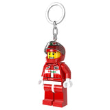 LEGO Race Car Driver Key Light 7 cm, imported from the UK