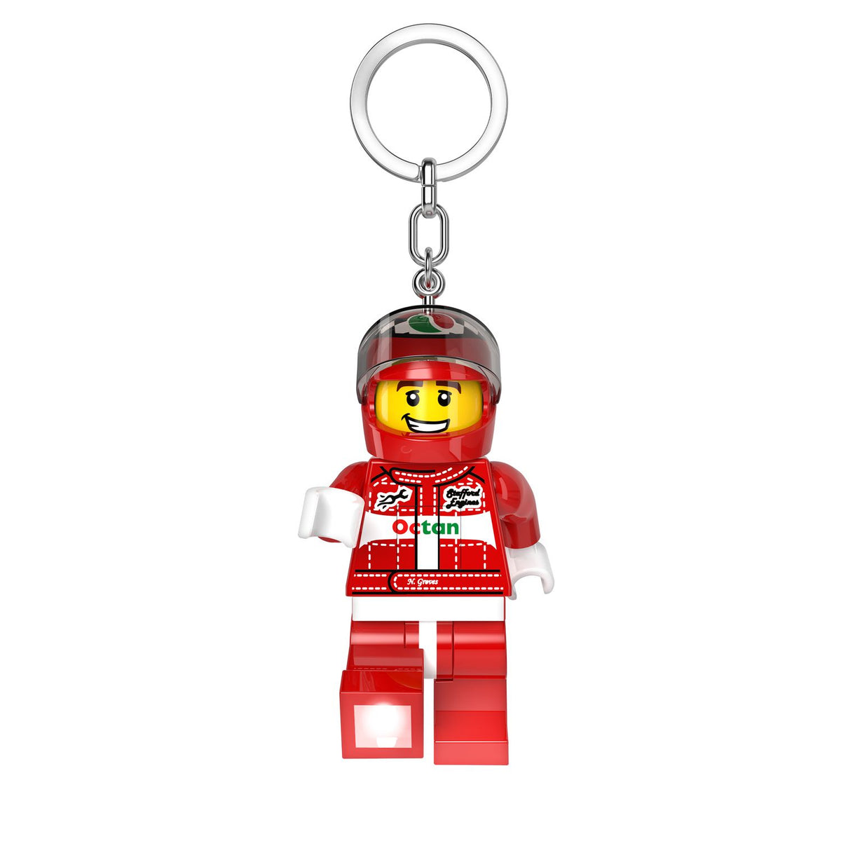 LEGO Race Car Driver Key Light 7 cm, imported from the UK