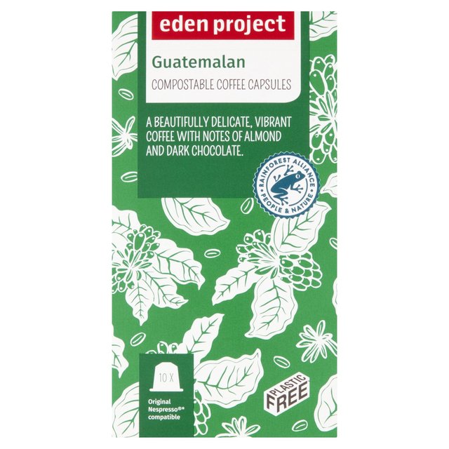 Eden Project Home compostable Nespresso capsules - Guatemala   10 per pack GOODS M&S   