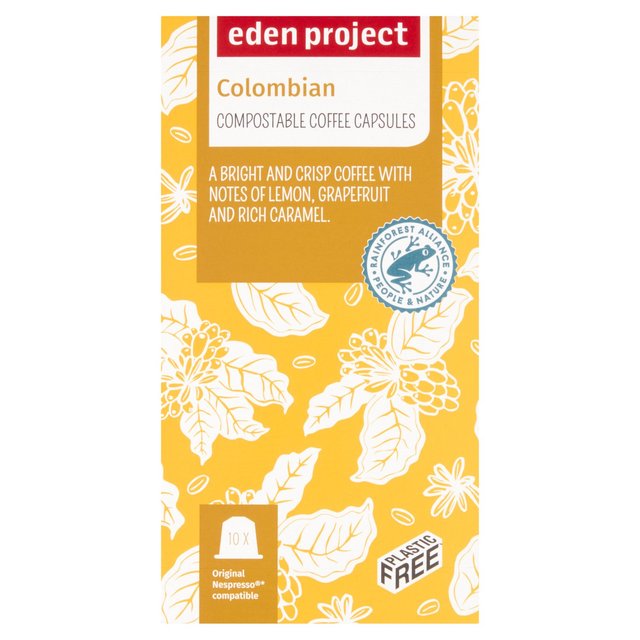 Eden Project Home compostable Nespresso capsules - Colombia   10 per pack GOODS M&S   